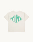 Tiny Cottons - kids - diamond tee - warm grey