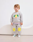 Bobo Choses - baby - knee patches joggers