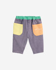 Bobo Choses - baby - colorblock woven pants