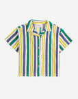 Bobo Choses - kids - multicolor stripes terry shirt