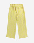 Bobo Choses - kids - vichy woven pants