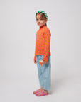 Bobo Choses - kids - morning egg light denim pants