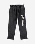 Bobo Choses - kids - wavy bobo black denim pants