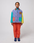 Bobo Choses - kids - colorblock denim jacket