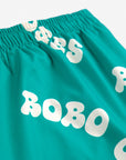 Bobo Choses - kids - wavy bobo allover swimshorts