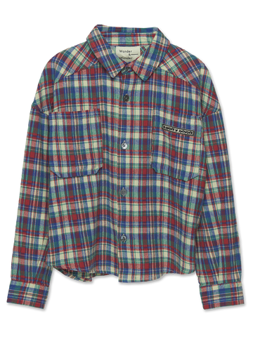 Wander & Wonder - button down shirt - multi plaid