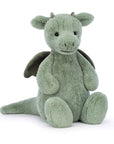 Jellycat - bashful - dragon - really big