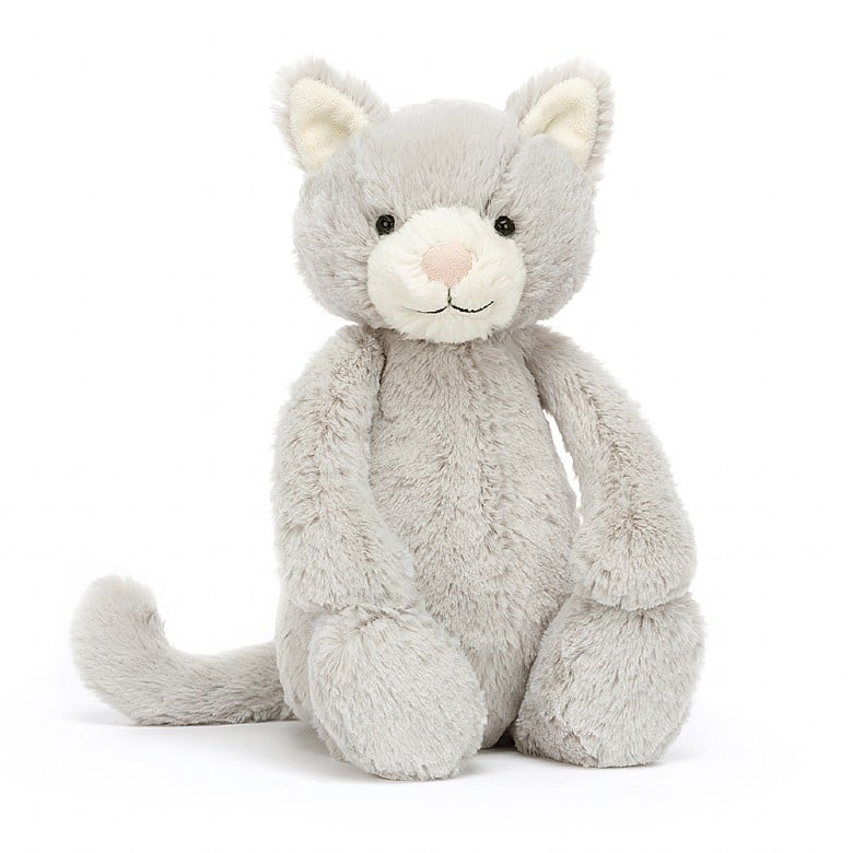 Jellycat - Bashful kitten - medium - grey