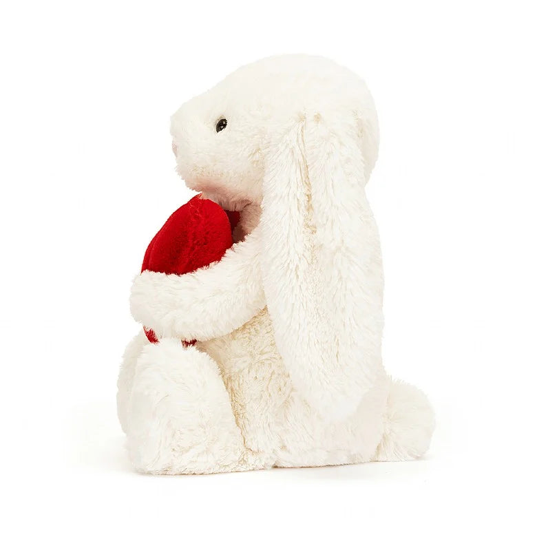 Jellycat - Bashful red love heart bunny - medium