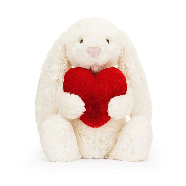 Jellycat - Bashful red love heart bunny - small