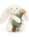 Jellycat - bashful bunny with christmas tree - small