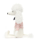 Jellycat - beatnik buddy poodle