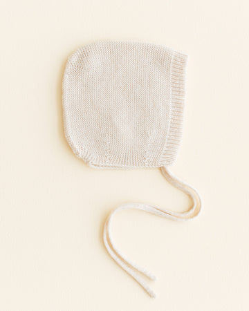 HVID - newborn bonnet - cream