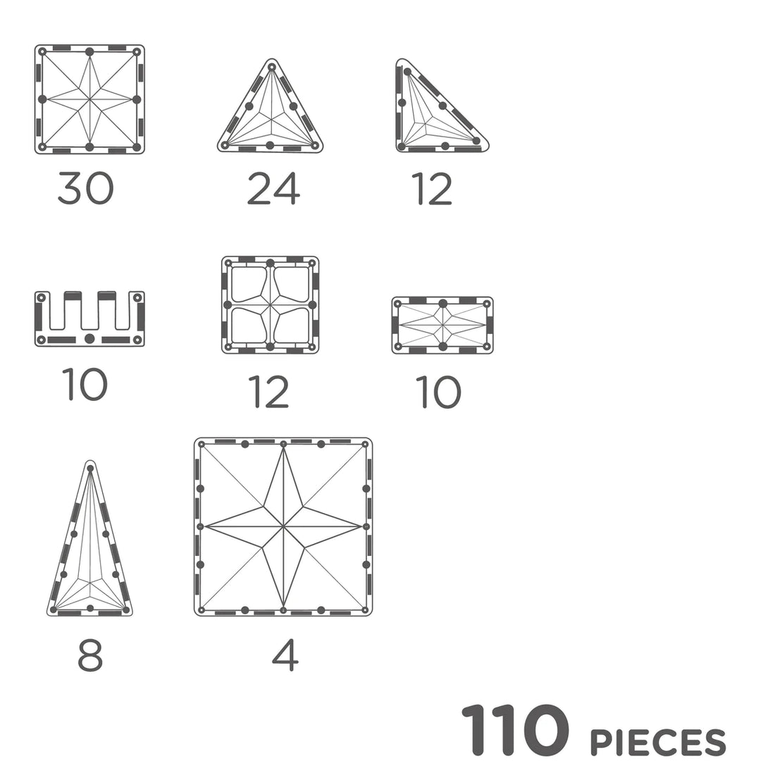 CleverClixx - inventive pack - intense - 110 pcs