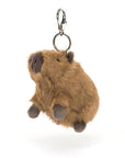 Jellycat - clyde capybara bag charm