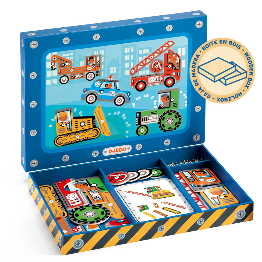 Djeco - tap tap vehicles