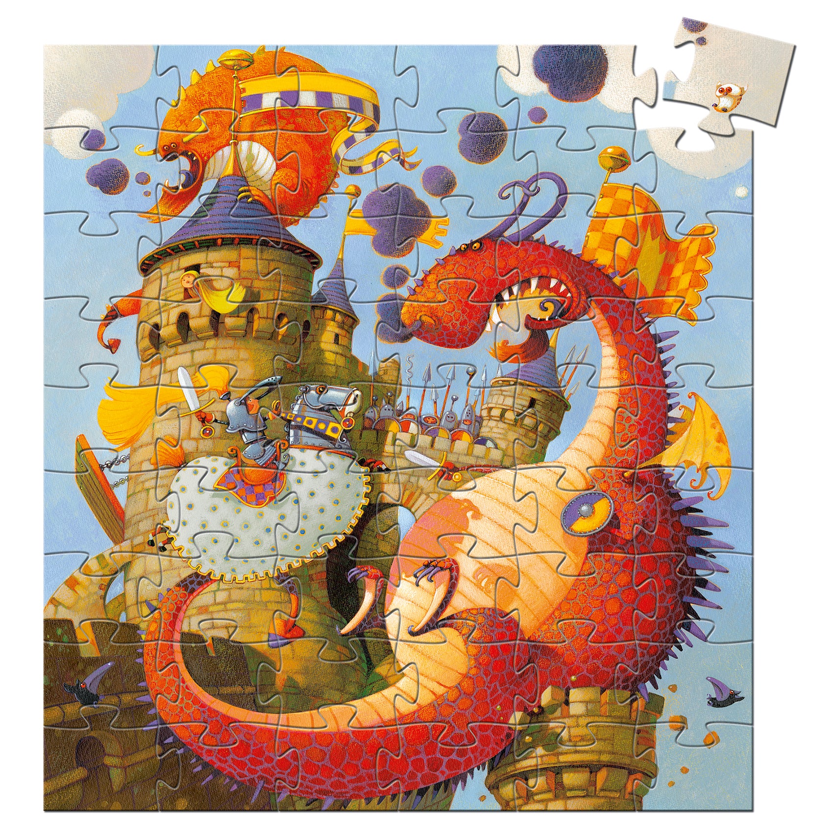 Djeco - dragon puzzle