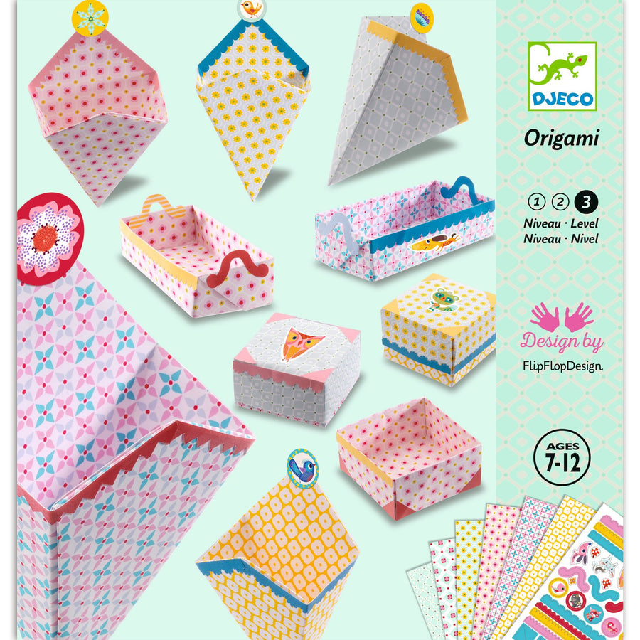Djeco - origami - small boxes