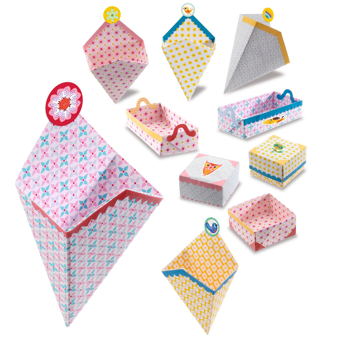 Djeco - origami - small boxes