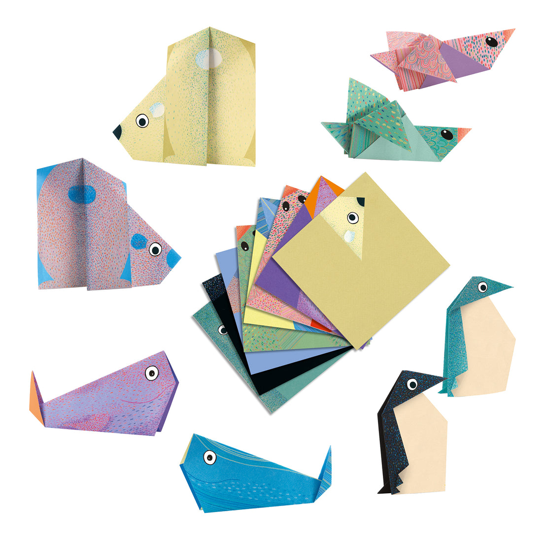 Djeco - origami - polar animals