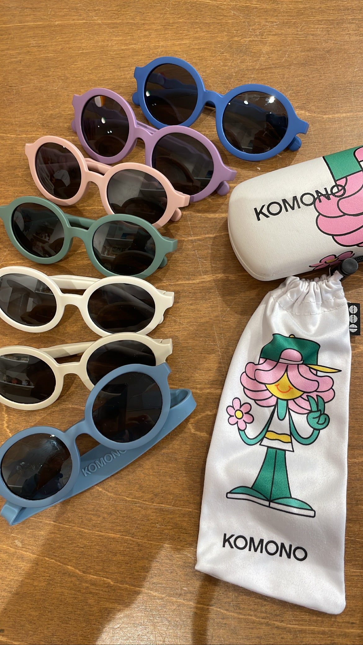 Komono - zonnebril - kiddos 1-2Y - lele - vanille