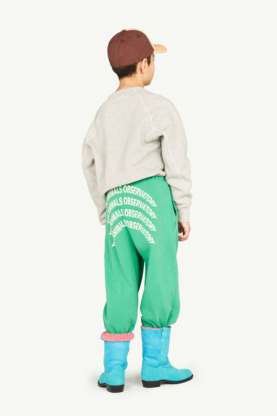 The animals observatory - Stag kids pants - Green logos