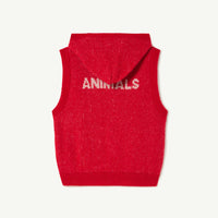 The animals observatory - Yak kids vest - Red TA