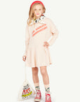 The animals observatory - long walrus kids dress - rose