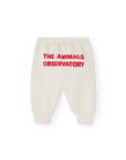 The animals Observatory - sloth baby pant - white