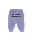 The animals Observatory - sloth baby pant - purple