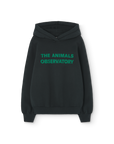 The animals observatory - taurus kids hoodie - deep green