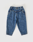 Goldie + Ace - nora denim pants - washed blue