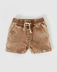 Goldie + Ace - noah denim shorts - brown