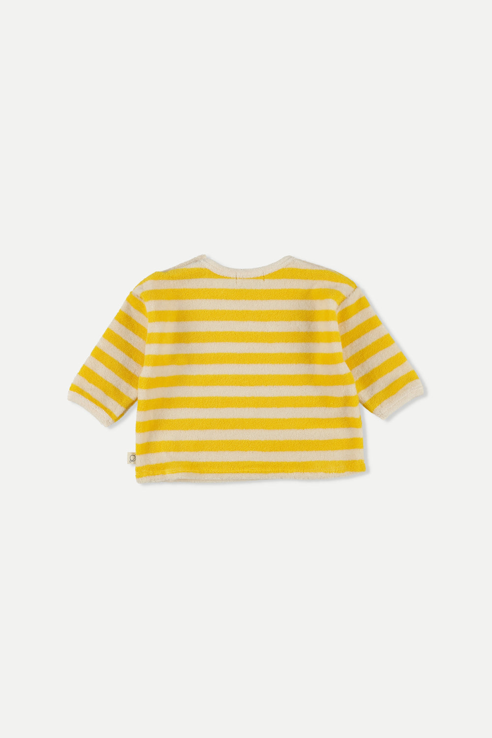 My little cozmo - gael269 - terry stripes sweatshirt - yellow