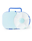 Gobe - lunchbox with snack spinner - blueberry blue
