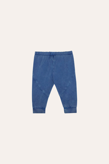 The Campamento - washed baby trousers - blue
