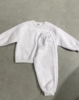 Hygge Selection - fleece jogger set - light grey melange