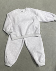 Hygge Selection - fleece jogger set - light grey melange