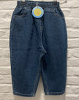 Hygge Selection - balloon baggy denim pants - dark blue