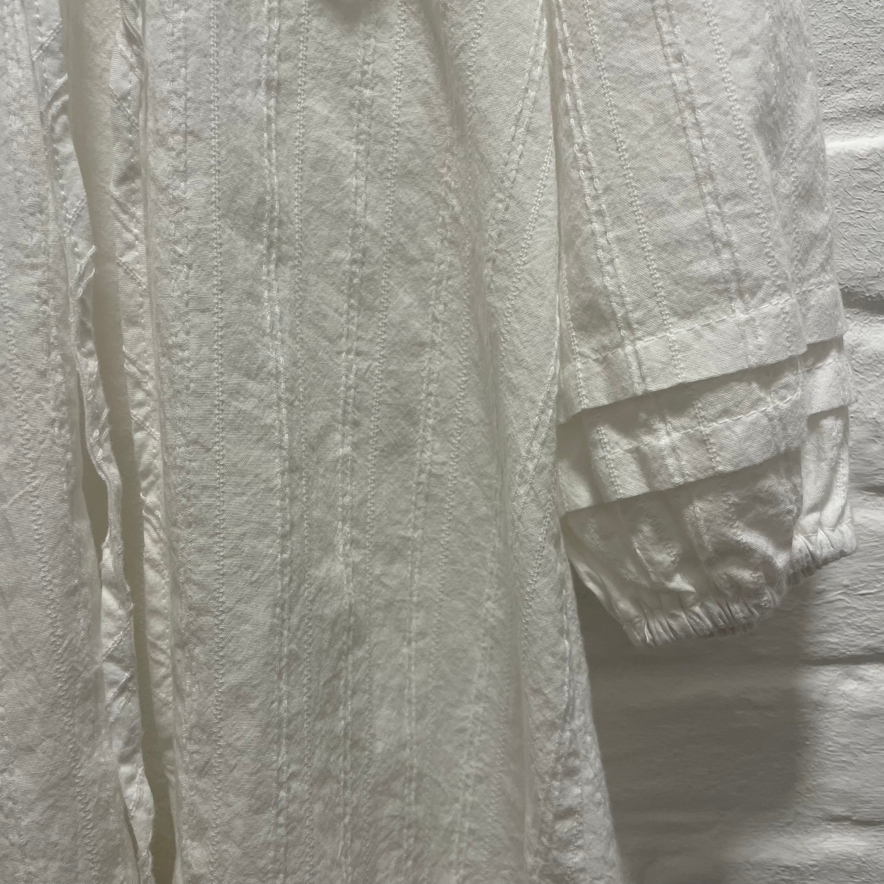 Hygge Selection - angelina collar dress - white