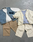 Hygge Selection - straight pants - mocha - BABY + kids