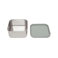 Petit Monkey - stainless steel lunchbox - lucy - sage green