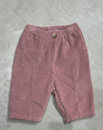 Hygge Selection - corduroy fleece baby pants - brown