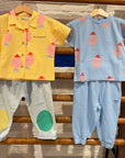 The campamento - kids - blue joggers