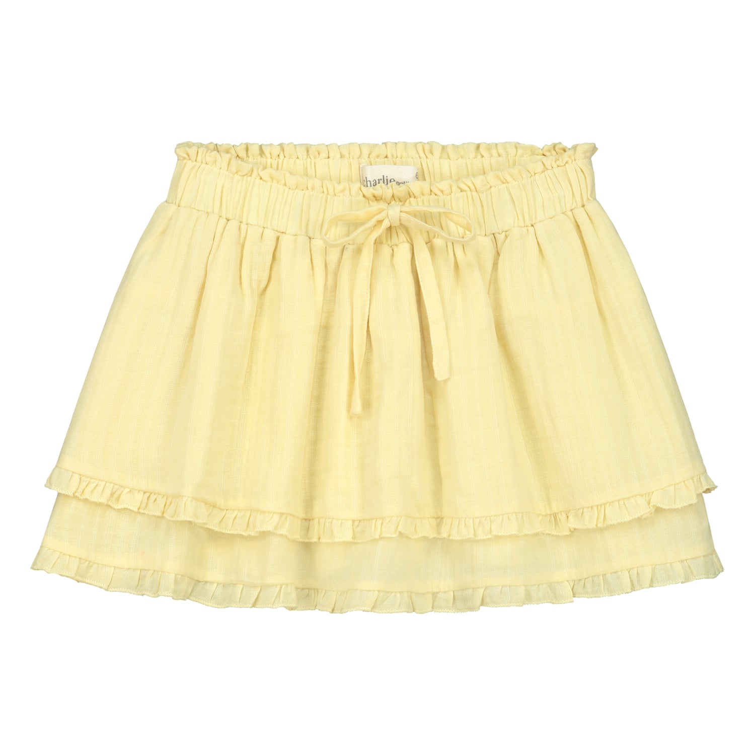 Charlie Petite - iris skirt - yellow