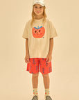 Jelly Mallow - tomato light beige t-shirt