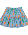 Jelly Mallow - carrot denim skirt