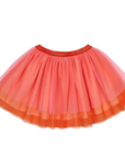 Jelly Mallow - pink tiered skirt