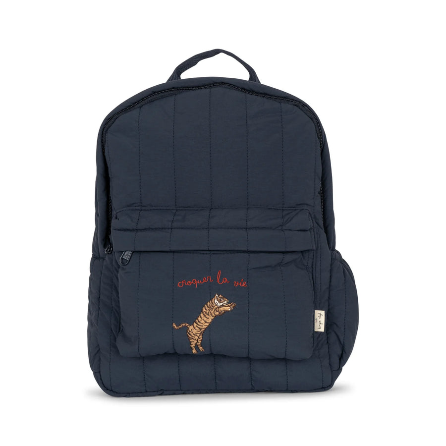 Konges Slojd - juno quilted backpack - total eclipse