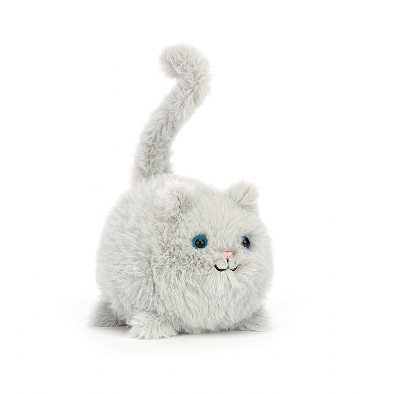 Jellycat - kitten caboodle - grey